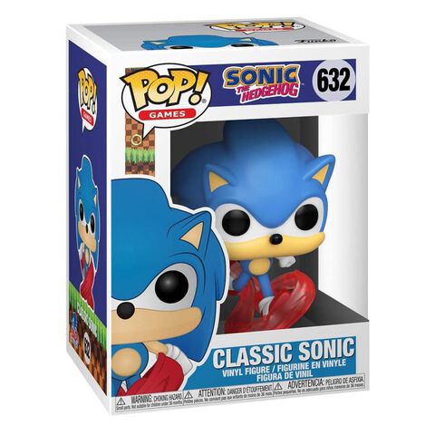 Figurine Funko Pop! - N°632 - Sonic 30th - Running Sonic